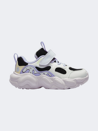 Erke Ps-Girls Lifestyle Velcro Black/P.Grey/Purple