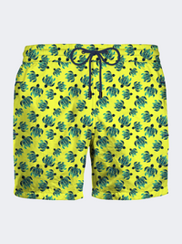 Allen Cox Men Beach Swim Short Giallo
