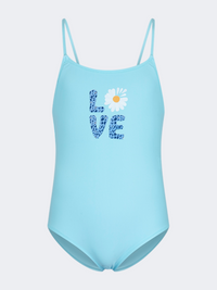 Piccole Monelle Intero Girls Beach Monokini Sky Blue