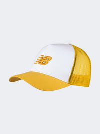 New Balance Sport Essential Trucker Unisex Lifestyle Cap Ginger Lemon