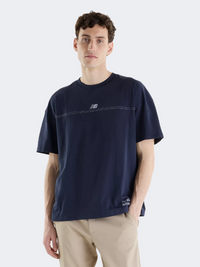 New Balance Sport Legacy Graphic Men Lifestyle T-Shirt Dark Night