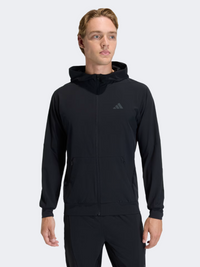 Adidas D4T Workout Full-Zip Men Training Hoody Black