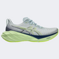 Asics Novablast 4 Men Running Shoes Grey/Blue