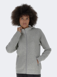 Lotto Sweat Full Zip 2 Women Lifestyle Hoody Cool Grey