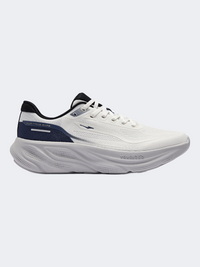 Erke Men Running Shoes Light White/Blue