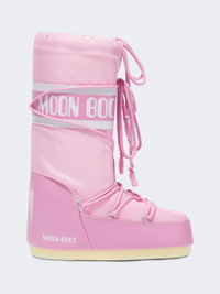 Moonboot Icon Nylon Unisex After Ski Boot Pink
