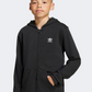 Adidas Full Zip Kids-Boys Originals Hoody Black/White