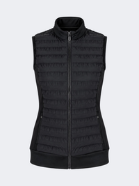 Oil And Gaz Chic Women Lifestyle Filling Vest Black