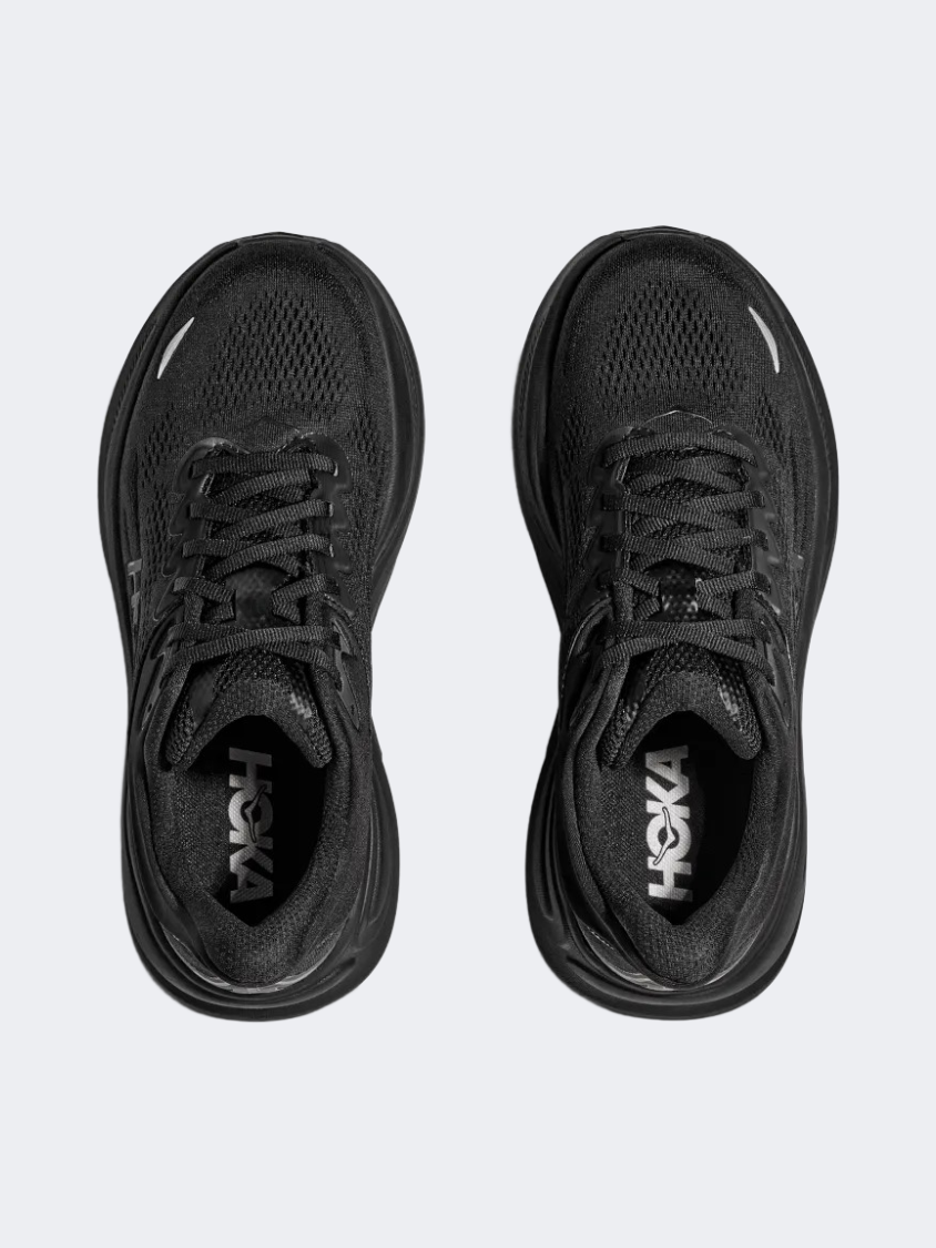 Hoka Bondi 9 Men Running Shoes Black