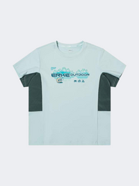 Erke Kids-Boys Outdoor T-Shirt Light Green