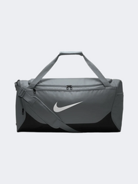 Nike Brasilia Medium 60 L Unisex Training Duffle Bag Grey/Black/White