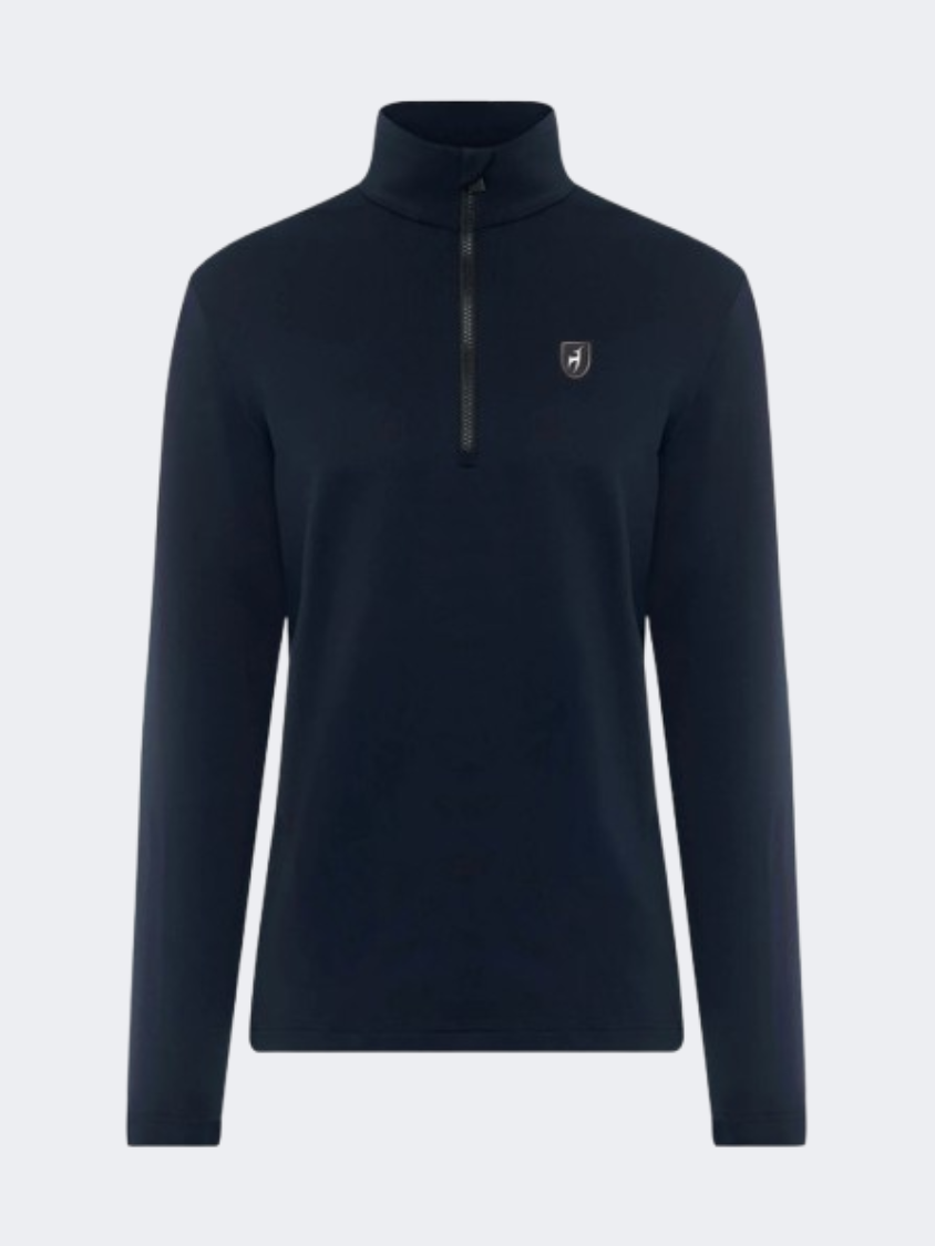 Toni Sailer Brendan Men Skiing Fleece Midnight