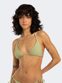 Billabong Tanlines Women Beach Bra Avocado