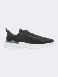 Erke Cushioning Men Running Shoes Black/Charcoal