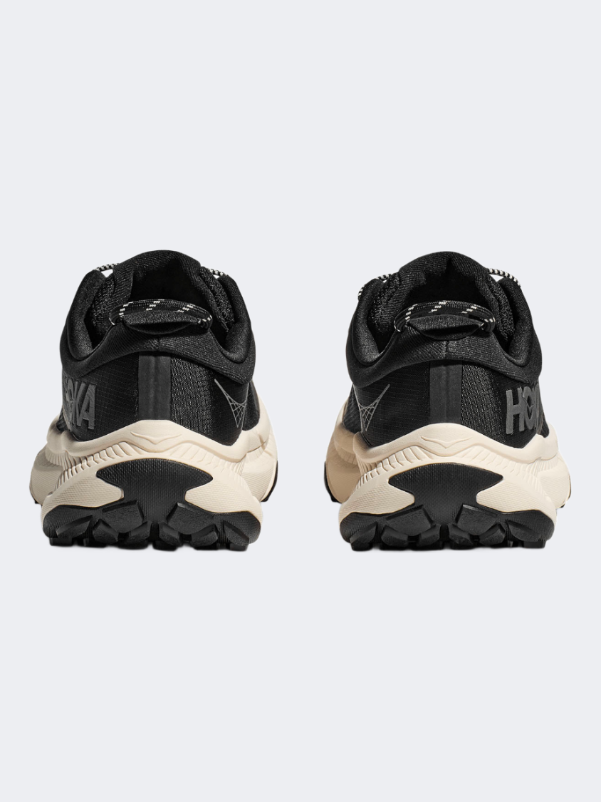 Hoka Transport Women Running Shoes Black/Alabaster