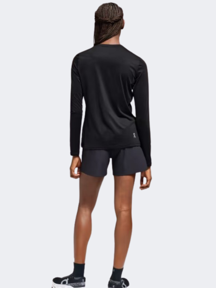 On Core Women Running Long Sleeve Black