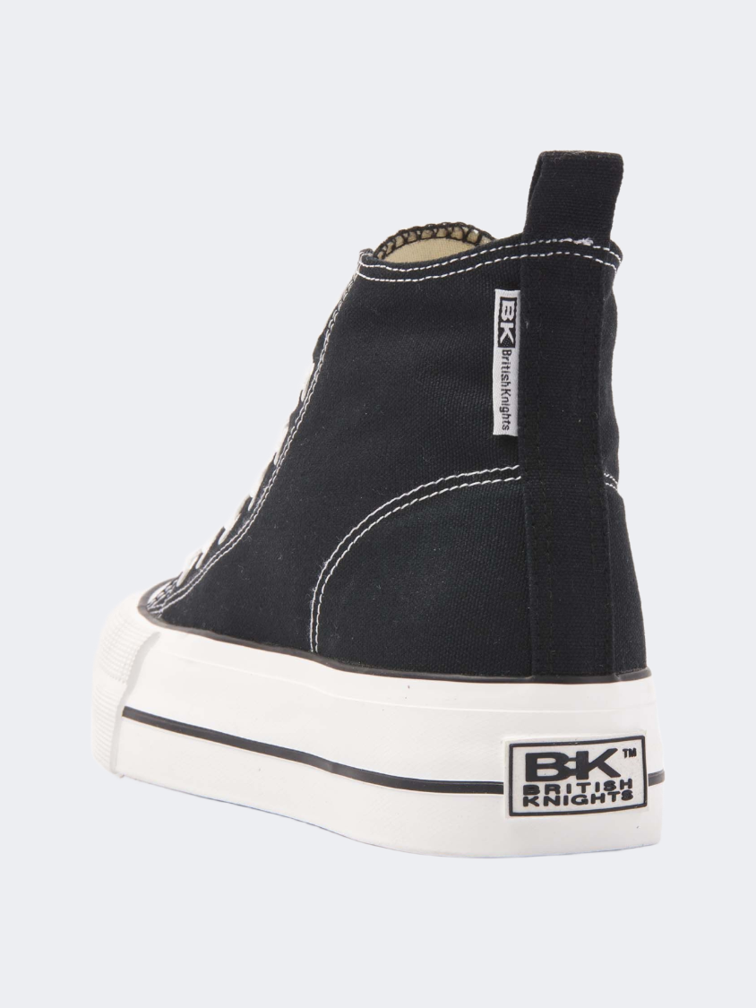 British Knights Kaya Mid Fly Women Lifestyle Shoes Black/White