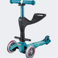 Micro Mini Deluxe 3-In-1 Deluxe Plus Kids Skating Scooter Ice Blue