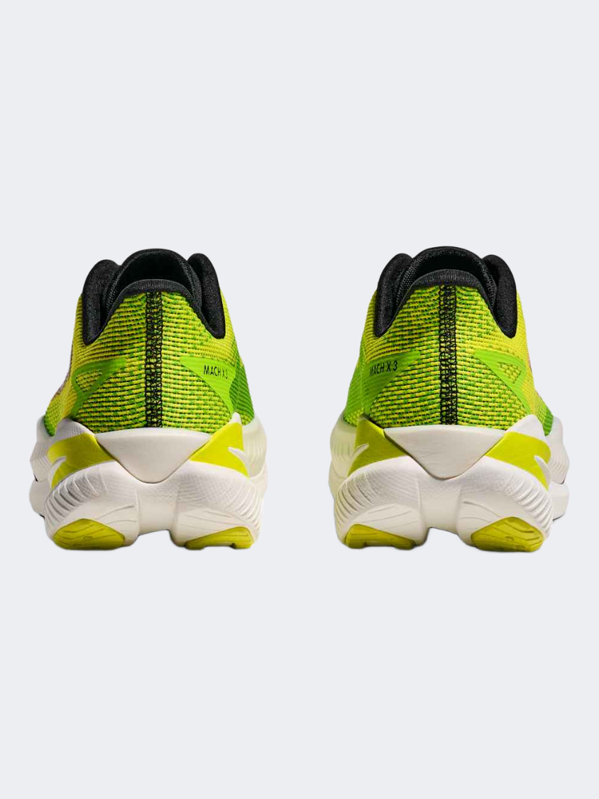Hoka Mach X 3 Men Running Shoes Neon Lime