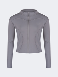 Top Ten Fleeced Women Life Style Jacket Grey