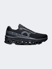 On Cloudmonster Men Running Sneakers Black