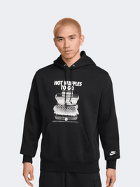 Nike Club Men Lifestyle Hoody  Black/White