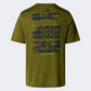 The North Face Foundation Mountains Faces Men Lifestyle T-Shirt Olive