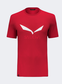 Salewa Solidlogo Dry Men Hiking T-Shirt Red Flame