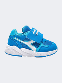 Diadora Falcon 5 I Infant-Boys Running Shoes Blue/White