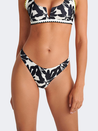 Blu 4U Tribal Jungle Women Beach Slip Black