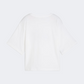 Puma Essentials Cropped Number 1 Logo Relaxed Women Lifestyle T-Shirt White/Black