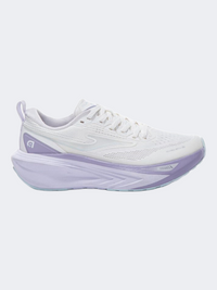 Erke Women Running Shoes White/Mist Purple