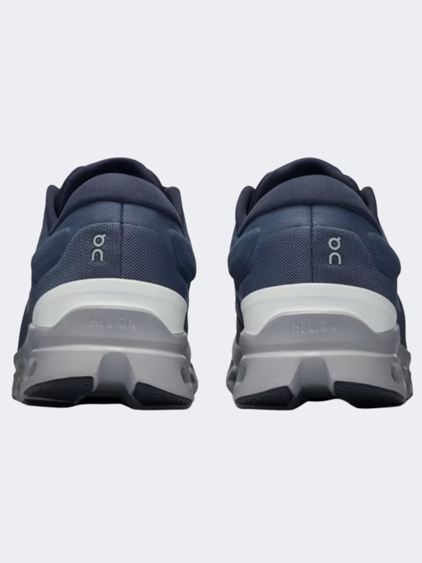 On Cloudstratus 3 Men Running Shoes Metal/Glacier