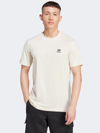 Adidas Trefoil Essentials Men Original T-Shirt Wonder White