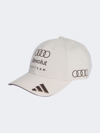 Adidas Audi Revolut F1 Team Baseball Unisex Motor-Sport Cap Chalk Pearl