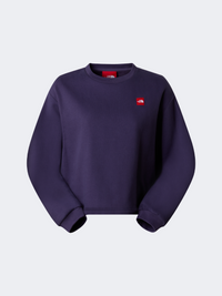 The North Face Red Box Women Lifestyle Sweatshirt Eternal Purple