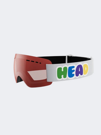 Head Solar Kids Skiing Goggles Red/White