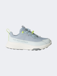 The North Face Fastpack Ii Waterproof Gs-Unisex Hiking Shoes Frost Grey/Fizz Lime
