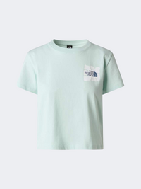 The North Face Sun Regular Graphic Women Lifestyle T-Shirt Opal Frost