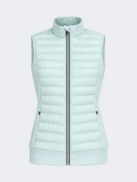 Oil & Gaz Chic Women Lifestyle Filling Vest Mint Green