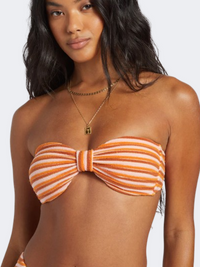 Billabong Tides Terry Betty Women Beach Bra Multicolor