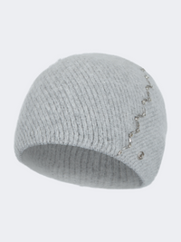 Oil And Gaz Warm Women Lifestyle Beanie Light Grey