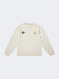 Erke Kids-Boys Lifestyle Crew Plain Refined White