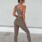 Wiskii High-Waist Energy Women Sportswear 7/8 Tight Almond Butter