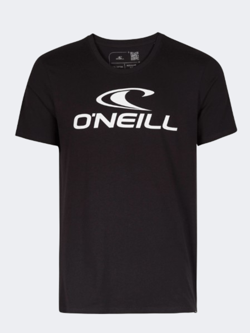 ONeill Logo Men Lifestyle T-Shirt Black/White