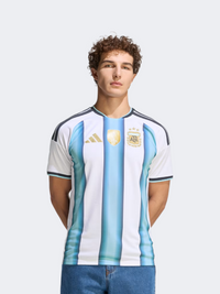 Adidas Argentina 26 Home Men Football T-Shirt White/Icey Blue