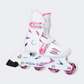 Roces Orlando Iii Girls Skating Roller Skates White/Pink