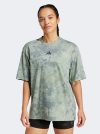 Adidas Club 24/7 Graphic Women Training T-Shirt Wonder Silver