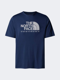 The North Face 24/7 Logo Graphic Regular Men Lifestyle T-Shirt Summit Navy