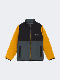 Color Kids Boys Skiing Fleece Stormy Weather